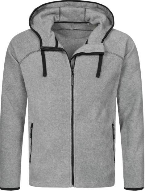 Stedman | Power Fleece Jacket Men Herren Kapuzen Fleecejacke