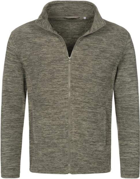 Stedman | Melange Fleece Jacket Herren Fleece Jacke