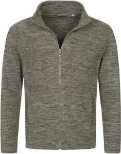 Stedman | Melange Fleece Jacket Herren Fleece Jacke