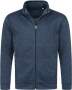 Stedman | Knit Fleece Jacket Men Herren Strickfleece Jacke