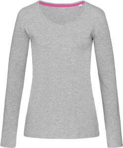 Stedman | V-Neck T "Claire" LSL Damen T-Shirt...