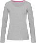 Stedman | V-Neck T "Claire" LSL Damen T-Shirt langarm