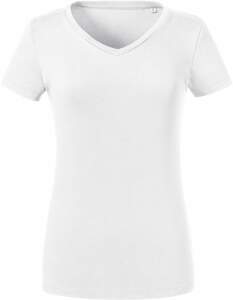 Russell | 103F Damen Bio V-Ausschnitt T-Shirt