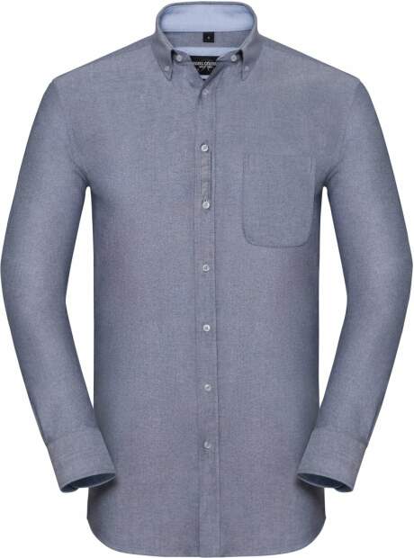 Russell | 920M Washed Oxford Hemd langarm