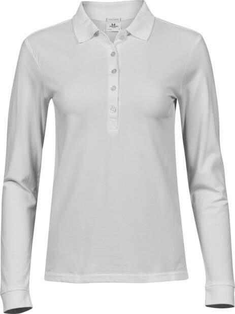 Tee Jays | TJ 146 Damen Luxus Stretch Piqué Polo langarm