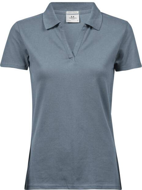 Tee Jays | TJ 1409 Damen V-Ausschnitt Luxury Stretch Piqué Polo