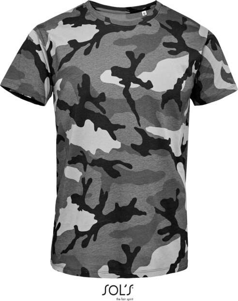 SOLS | Camo Men Herren Camouflage T-Shirt