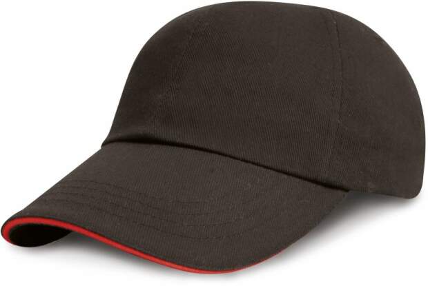 Result Headwear | RC 024XP 6 Panel Niedrigprofil Sandwich Kappe