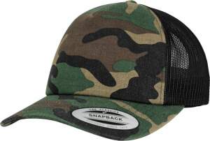 Flexfit | 6606C/6606CA 5 Panel Trucker Kappe &quot;Camo&quot;