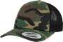 Flexfit | 6606C/6606CA 5 Panel Trucker Kappe "Camo"