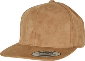 Flexfit | 6089SU/6089CH 6 Panel Snapback Kappe &quot;Suede&quot;