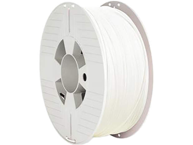 Verbatim PETG 1.75mm White 1kg 3D printer filament for precise prints