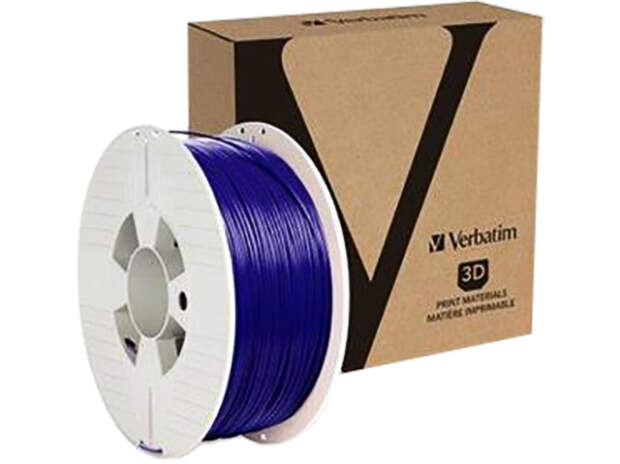 Verbatim PETG 1.75mm sininen 1kg 3D tulostin filamentti tarkkoihin tulostustuloksiin.