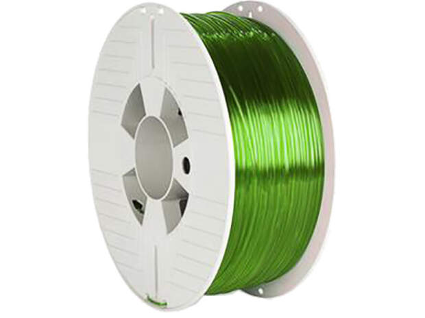 Verbatim PETG 1.75mm Groen Transparant 1kg 3D Printer Filament van hoge kwaliteit