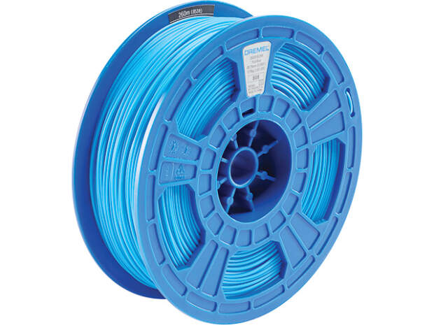 Dremel DigiLab PLA Filament 1,75mm Blau 0,75kg für 3D-Drucker