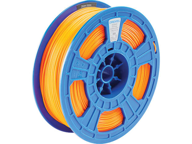 Dremel DigiLab PLA filament 1,75mm oranje 0,75kg voor 3D printers