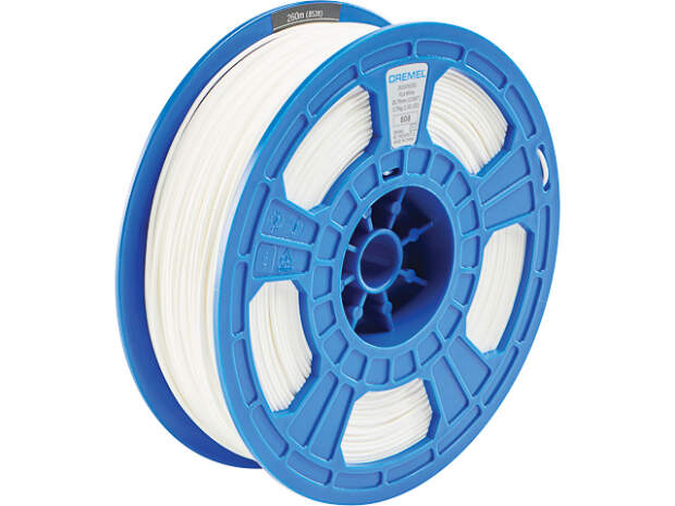 Dremel DigiLab PLA filament 1.75mm white 0.75kg for 3D printers