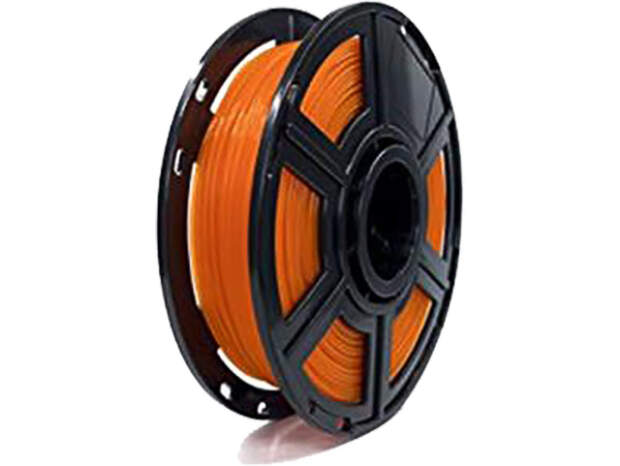 Flashforge PLA Filament 1,75mm Transparent Orange 0,5kg für 3D Drucker