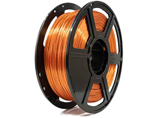 FLASHFORGE PLA 1,75 mm Silk Copper 1 kg 3D-printerfilament til præcise udskrifter