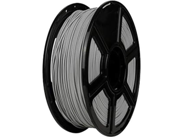 FLASHFORGE PLA 1,75 mm matt ljusgrå 1 kg 3D-skrivarfilament för exakta utskrifter