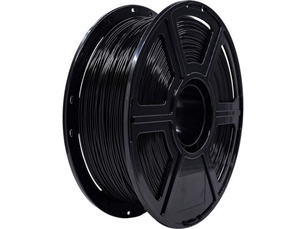 FLASHFORGE PLA 1,75mm Schwarz 1kg 3D Drucker Filament für präzise Drucke