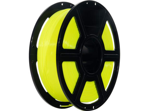 FLASHFORGE HS PLA 1,75mm Neon Yellow 1kg 3D-skrivarfilament för exakta utskrifter