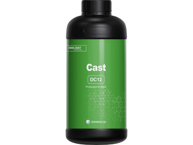 SHINING 3D Cast Wax Resin 1kg - Högkvalitativt 3D-utskriftsmaterial för precision