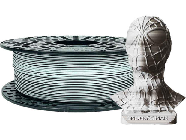 AzureFilm PLA 1.75mm Dual Light - Donkergrijs 1kg 3D Printer Filament