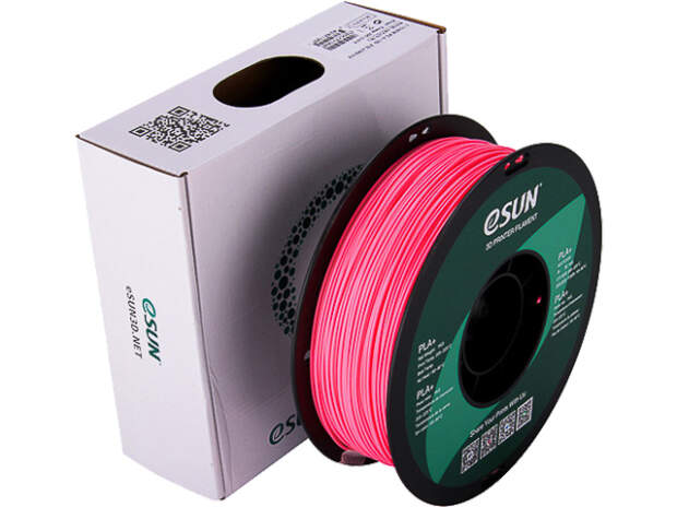 eSUN PLA+ 1.75mm Filamentti Pink 1kg - Korkealaatuinen 3D-tulostusmateriaali