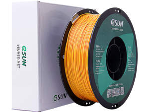 eSUN PLA+ 1.75mm Gold 1kg 3D printer filament for precise...