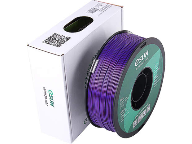 ESUN ABS+ 1.75mm Purple 1kg 3D printer filament for precise prints