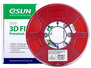 eSUN ABS+ 1,75 mm filament eldrött 1 kg för...