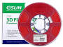 eSUN ABS+ 1,75mm filament vuurrood 1kg voor 3D printers Hoge kwaliteit en precisie