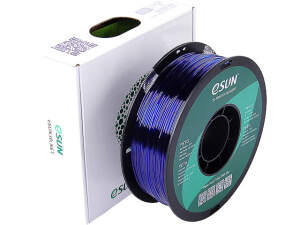 ESUN PETG 1.75mm Blue 1kg 3D printer filament for precise...