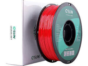 eSUN PETG 1.75mm filament fire red 1kg for 3D printers...