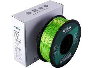 eSUN eSilk-PLA 1,75mm Lime 1kg 3D Drucker Filament...