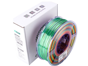 eSUN eSilk-PLA 1.75mm Rainbow 1kg 3D-tulostimen...