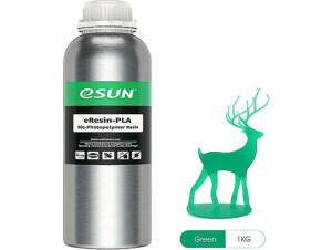 eSUN UV/LCD eResin PLA Groen 1kg - Hoogwaardige...