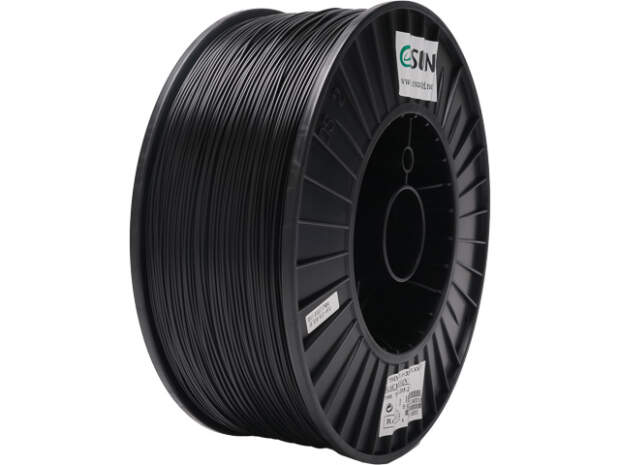 eSUN PLA+ 1,75mm Schwarz 3kg 3D Drucker Filament für präzise Druckergebnisse