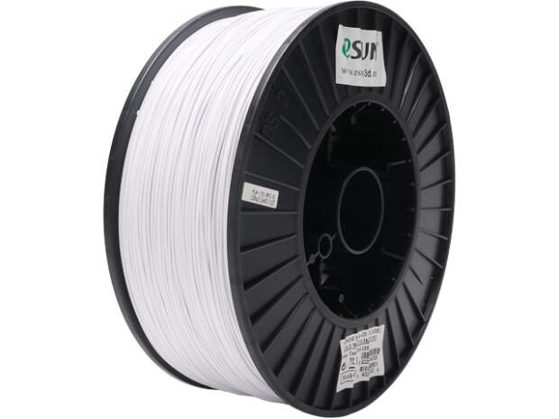 eSUN PLA+ 1.75mm Filament Cold White 3kg - Hoogwaardig 3D printmateriaal