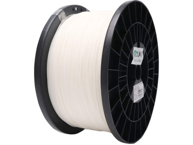 ESUN PLA+ 1,75 mm vit 5 kg filament för 3D-skrivare för exakta utskrifter