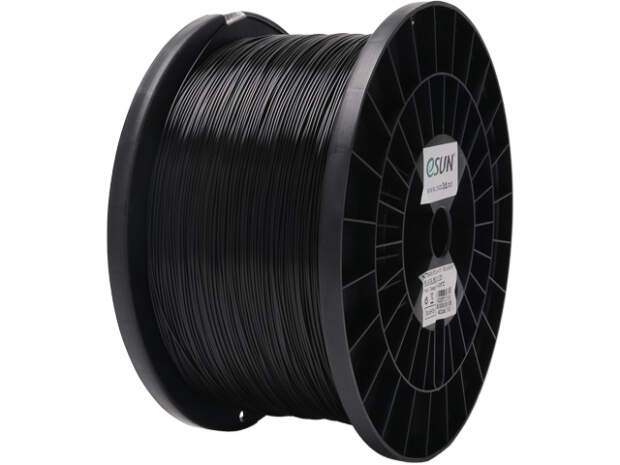 eSUN PLA+ 1,75mm zwart 5kg 3D printer filament voor nauwkeurige printresultaten