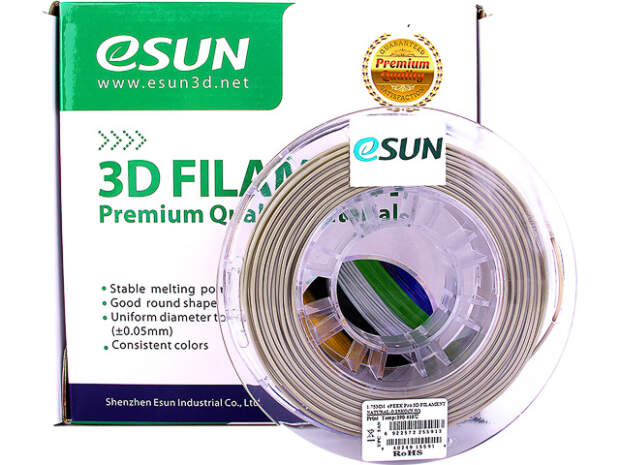 eSUN EPEEKPRO 1,75 mm Natural 0,25 kg 3D-printerfilament til præcisionsudskrivning