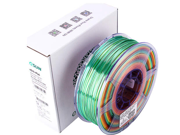 eSUN EPLA-Silk 1,75 mm brons 1 kg 3D-skrivarfilament för exakta utskrifter