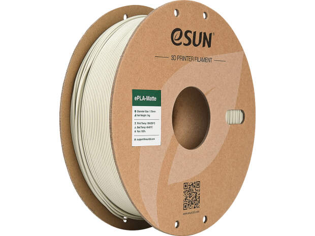 eSUN EPLA Mat 1.75mm Light Khaki 1kg 3D tulostin filamentti PLA