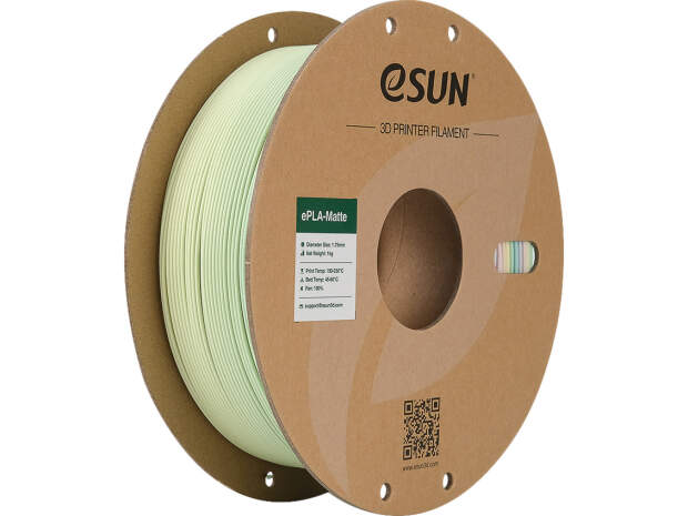 eSUN EPLA-MATTE 1,75 mm Rainbow 1 kg 3D-skrivarfilament för exakta utskrifter