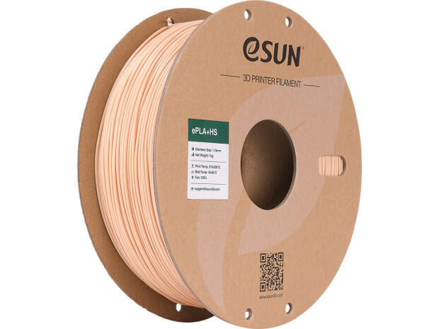 ESUN EPLA+HS 1.75mm 3D printing filament Beige 1kg for precise prints