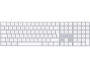 Apple Magic Keyboard mit Ziffernblock MQ052D/A Silber - Kabellose Tastatur