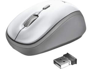 Trust Yvi Wireless Mouse White 23386 Ambidextrous...