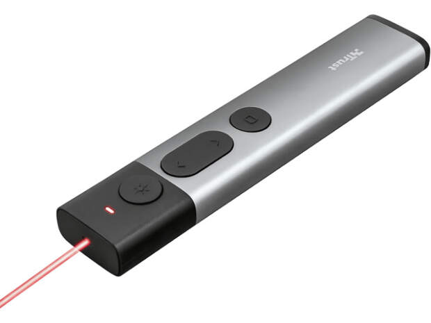 Trust Kazun Wireless Presenter 23333 Silver - Langaton esitin - Langaton esitin